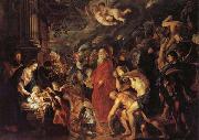 Peter Paul Rubens The Adoration of the Magi 1608 and 1628-1629 oil painting on canvas